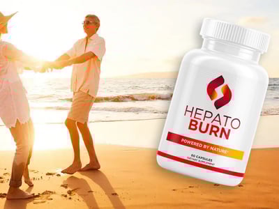 HepatoBurn natural dietary supplement.